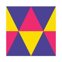 Neo Geometric Shapes Set vector