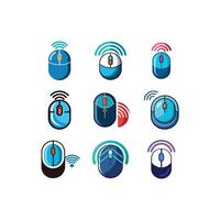 Computer Mouse icon symbol collection vector