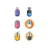 Computer Mouse icon symbol collection vector