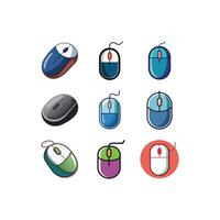 Computer Mouse icon symbol collection vector
