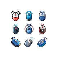 Computer Mouse icon symbol collection vector