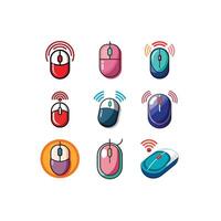 Computer Mouse icon symbol collection vector