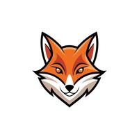 Fox head Mascot Icon Logo design vector