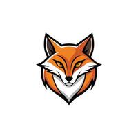 Fox head Mascot Icon Logo design vector