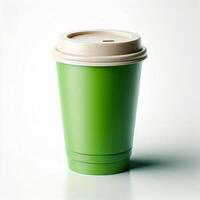 A vibrant array of colorful, transparent, and rainbow takeaway cup mockups on a white background, perfect for stock photos and branding