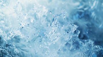 Water texture on the pastel background photo