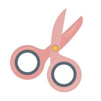 pair of scissors, on a white background vector