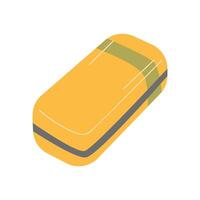 eraser, on a white background vector