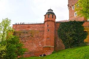 Krakow Poland May 03, 2021 The Castle at Wawel photo