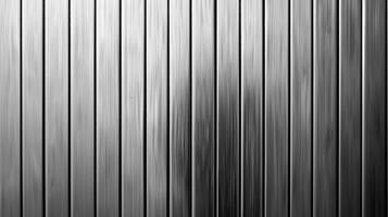 Metal background with a sleek vertical grain pattern smooth and polished finish silver and gray tones photo