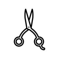 scissor icon design template elegant style vector