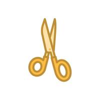 scissor icon design template elegant style vector