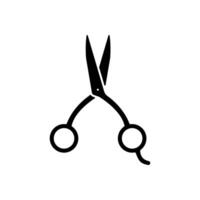 scissor icon design template elegant style vector