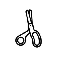 scissor icon design template elegant style vector