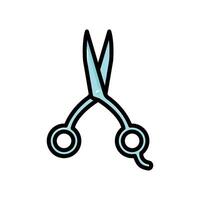 scissor icon design template elegant style vector