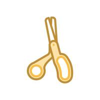 scissor icon design template elegant style vector