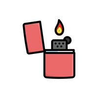 lighter icon design template elegant style vector