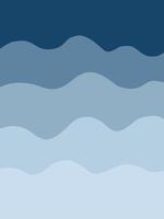 Abstract seamless design background with blue winter color background vector