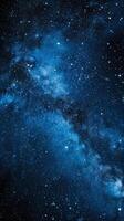 A mesmerizing night sky filled with stars and nebulae photo