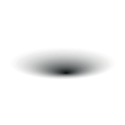 Realistic shadow set with round shapes. black shade effect. Isolated object. Flat illustration on white background.