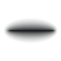 Realistic shadow set with round shapes. black shade effect. Isolated object. Flat illustration on white background. vector