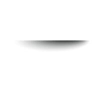 Realistic shadow box set with drop shadow effect. Round, oval, and circle shapes. Flat illustration on white background. vector