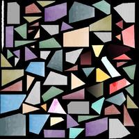 large collection of torn paper frames. vector
