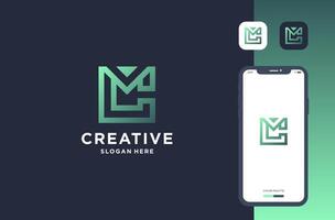 cm logo design business brand inspiration vector