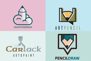 Pencil cloud design. Education concept. Cloud education with cloud and pencil design. vector