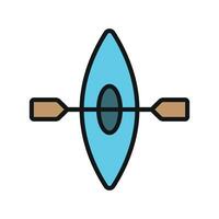 Canoe icon design templates simple and modern vector
