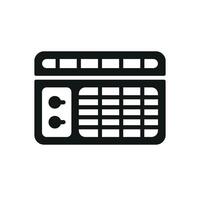 Air conditioner icon design templates simple and modern vector