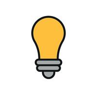 Light bulb icon design templates simple and modern vector