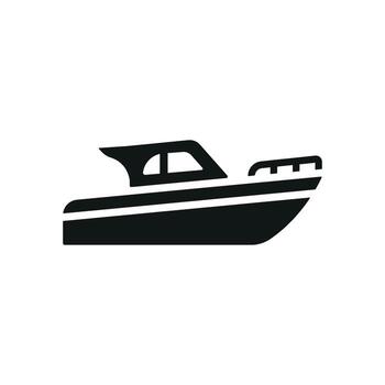 Speed boat icon design templates simple and modern vector