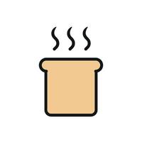 Bread icon design templates simple and modern vector