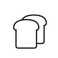 Bread icon design templates simple and modern vector