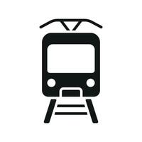 Tram icon design templates simple and modern vector