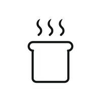 Bread icon design templates simple and modern vector