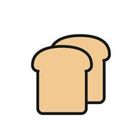 Bread icon design templates simple and modern vector