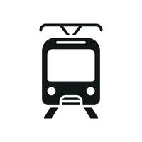Tram icon design templates simple and modern vector