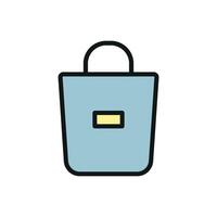 Bag icon design templates simple and modern vector
