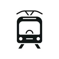 Tram icon design templates simple and modern vector