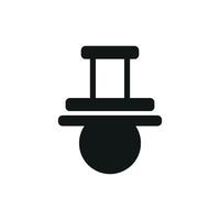 Chandeliers icon design templates simple and modern vector