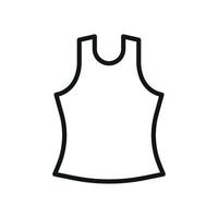 Tanktop icon design templates simple and modern vector
