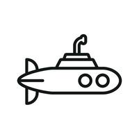 Submarine icon design templates simple and modern vector