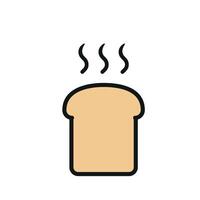 Bread icon design templates simple and modern vector