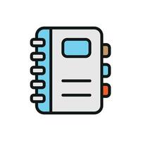 Binder icon design templates simple and modern vector