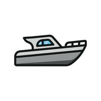 Speed boat icon design templates simple and modern vector