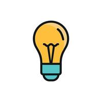 Light bulb icon design templates simple and modern vector