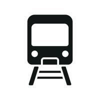Subway train icon design templates simple and modern vector