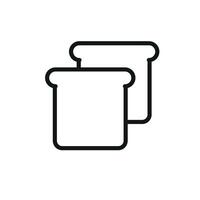 Bread icon design templates simple and modern vector
